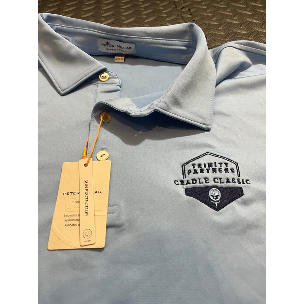 NWT Peter Millar Men's Solid Performance Jersey P… - image 2